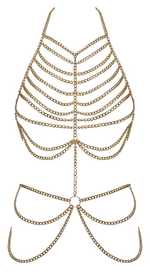 Cottelli Accessories Body Chain Złoty Regulowany 3 Zapięcia Cottelli Accessories Body Chain Złoty Regulowany 3 Zapięcia
