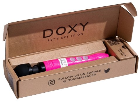 Doxy Die Cast 3R Masażer z Pulsacją Rożowy 28cm USB Doxy Die Cast 3R Masażer z Pulsacją Rożowy 28cm USB