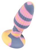 You2Toys Colorful Joy Plug silikonowy wielokolorowy 11,5 cm