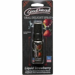 Doc Johnson GoodHead Spray Truskawkowy 29ml bez cukru i parabenow