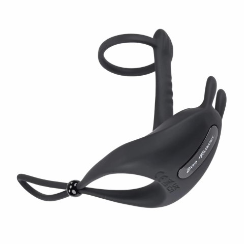 Evolved Novelties Saddle Up Black - Pierścień wibrujący 7 trybow Evolved Novelties Saddle Up Black - Pierścień wibrujący 7 trybow