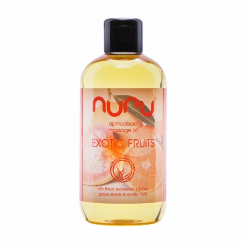 Nuru Massage Oil Exotic Fruits 250ml - odżywczy olejek do masażu Nuru Massage Oil Exotic Fruits 250ml - odżywczy olejek do masażu