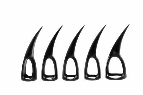 XR Brands Zestaw 10 Pierścieni Sensorycznych Claws Czarny - 5 Rozmiarow XR Brands Zestaw 10 Pierścieni Sensorycznych Claws Czarny - 5 Rozmiarow