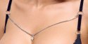 Cottelli Lingerie komplet koronkowy 3-częściowy czarny 85B/L
