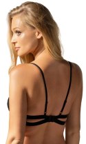 Obsessive Nutris Czarny Biustonosz Koronkowy XL/2XL na Fiszbiny