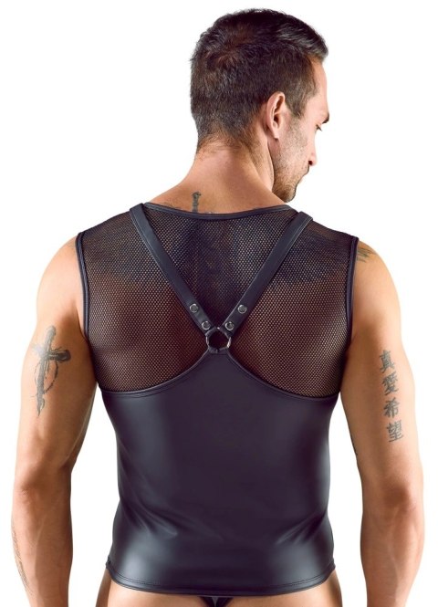 Svenjoyment Bezrękawnik Matowy Czarny z Siateczką 3XL Svenjoyment Bezrękawnik Matowy Czarny z Siateczką 3XL