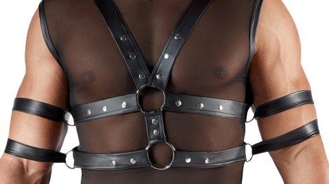 Svenjoyment Bondage Koszulka Bez Rękawow z Mankietami L Czarna Svenjoyment Bondage Koszulka Bez Rękawow z Mankietami L Czarna