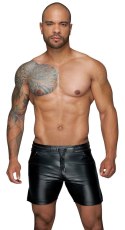 Noir Missbehaved Szorty Męskie Czarne 2XL z Regulacją w Pasie