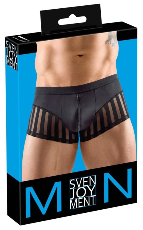 Svenjoyment Bokserki Czarne L z Przezroczystymi Wstawkami i Zamkiem Svenjoyment Bokserki Czarne L z Przezroczystymi Wstawkami i Zamkiem