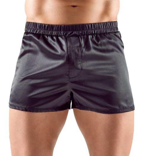 Svenjoyment Bokserki Satynowe Męskie Czarne 2XL Komfortowy Kroj Svenjoyment Bokserki Satynowe Męskie Czarne 2XL Komfortowy Kroj