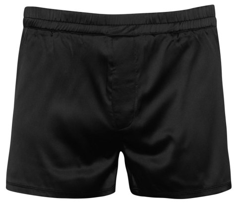 Svenjoyment Bokserki Satynowe Męskie Czarne 2XL Komfortowy Kroj Svenjoyment Bokserki Satynowe Męskie Czarne 2XL Komfortowy Kroj