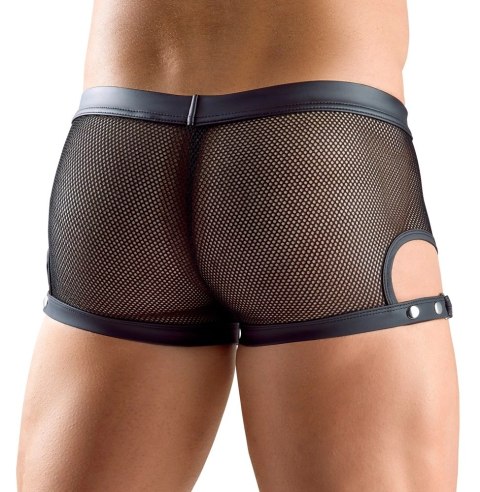 Svenjoyment Bokserki Siateczkowe Z Regulacją i Wycięciem 2XL Czarny Svenjoyment Bokserki Siateczkowe Z Regulacją i Wycięciem 2XL Czarny