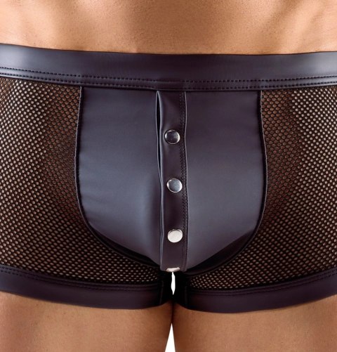 Svenjoyment Bokserki Siateczkowe Z Regulacją i Wycięciem 2XL Czarny Svenjoyment Bokserki Siateczkowe Z Regulacją i Wycięciem 2XL Czarny