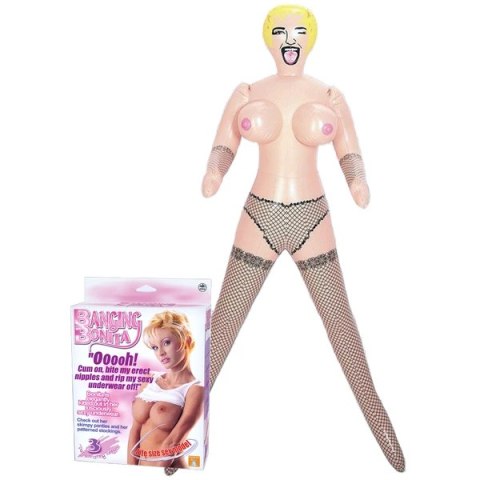 Banging Bonita Lalka Dmuchana Blondynka 3 Strefy Anatomiczne 16cm Banging Bonita Lalka Dmuchana Blondynka 3 Strefy Anatomiczne 16cm
