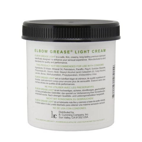 Elbow Grease Light Cream 443 ml Bezzapachowa Formuła o Lekkiej Konsystencji Elbow Grease Light Cream 443 ml Bezzapachowa Formuła o Lekkiej Konsystencji