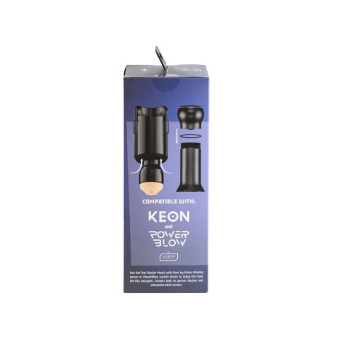 Kiiroo Feel Stroker Mouth - kompatybilny z Keon, model anatomiczny, 542g Kiiroo Feel Stroker Mouth - kompatybilny z Keon, model anatomiczny, 542g