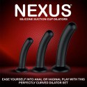 Nexus Dilating Set S/M/L - Zestaw silikonowych modeli z przyssawkami