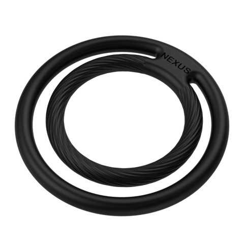 Nexus Double Ring silikonowy pierścień elastyczny uniwersalny Nexus Double Ring silikonowy pierścień elastyczny uniwersalny