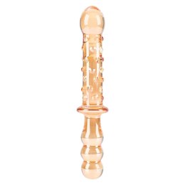 Nobu Glass Gems Honey Dual - szklana dwustronna rożdżka, bezpieczna powierzchnia