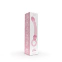 Nobu Glass Gems Rose Slider szklany model zakrzywiony z uchwytem rożowy