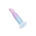 Nobu Rainbow DG22 silikonowy model z przyssawką 18 cm wielokolorowy