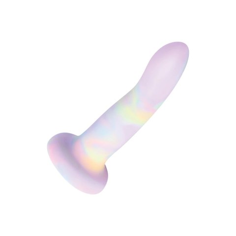 Nobu Rainbow DG23 - silikonowy model z przyssawką, kolorowy, średni Nobu Rainbow DG23 - silikonowy model z przyssawką, kolorowy, średni