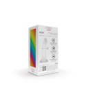 Nobu Rainbow DG24 model z przyssawką, silikon, tie-dye, średni