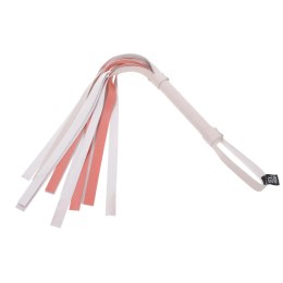 Sportsheets S&M Peaches n CreaMe Stripe Flogger kremowo-pomarańczowy 32