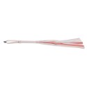 Sportsheets S&M Peaches n CreaMe Stripe Flogger kremowo-pomarańczowy 32"