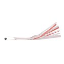 Sportsheets S&M Peaches n CreaMe Stripe Flogger kremowo-pomarańczowy 32"