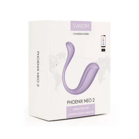 Svakom Phoenix Neo - Model interaktywny z aplikacją i podświetleniem LED Svakom Phoenix Neo - Model interaktywny z aplikacją i podświetleniem LED