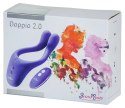 Beauments Doppio 2.0 Fioletowy - Model dwuramienny z pilotem bezprzewodowym