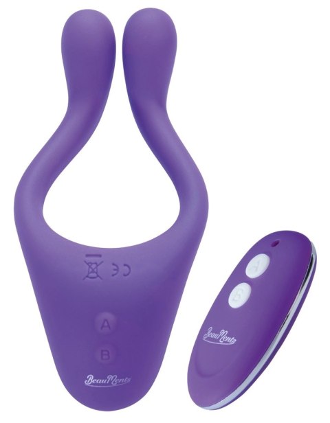 Beauments Doppio 2.0 Fioletowy - Model dwuramienny z pilotem bezprzewodowym Beauments Doppio 2.0 Fioletowy - Model dwuramienny z pilotem bezprzewodowym