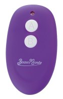 Beauments Doppio 2.0 Fioletowy - Model dwuramienny z pilotem bezprzewodowym