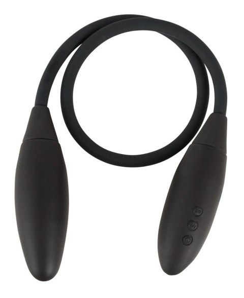 Couples Choice Elastyczny Wibrator z Podwojnym Wibrobulletem Czarny 65cm Couples Choice Elastyczny Wibrator z Podwojnym Wibrobulletem Czarny 65cm