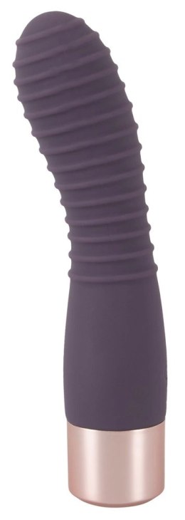Elegant Series Model Prążkowany 15cm - Wibrujący System Intymny USB