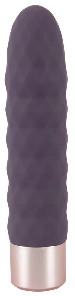 You2Toys Elegant Series Model prążkowany 15cm silikonowy USB fioletowy