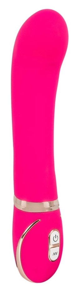 Vibe Couture Front Row Pink - Wibrator silikonowy do punktu G, 22 cm