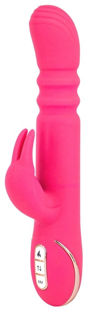 Vibe Couture Ablaze Rabbit elastyczny model rożowy, funkcja podgrzewania Vibe Couture Ablaze Rabbit elastyczny model rożowy, funkcja podgrzewania