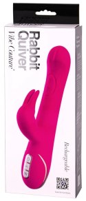 Vibe Couture Quiver Elastyczny Wibrator Kroliczek Rożowy 21,4 cm