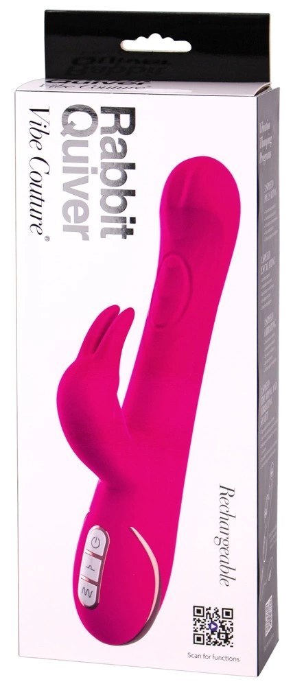 Vibe Couture Quiver Elastyczny Wibrator Kroliczek Rożowy 21,4 cm Vibe Couture Quiver Elastyczny Wibrator Kroliczek Rożowy 21,4 cm