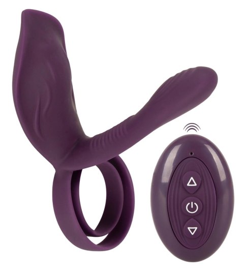 Couples Choice RC Couples Vibrator 2 - System dla par z pilotem, silikonowy Couples Choice RC Couples Vibrator 2 - System dla par z pilotem, silikonowy