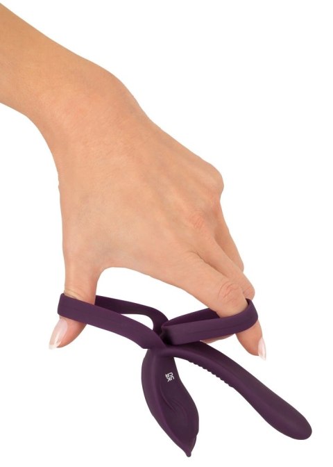 Couples Choice RC Couples Vibrator 2 - System dla par z pilotem, silikonowy Couples Choice RC Couples Vibrator 2 - System dla par z pilotem, silikonowy