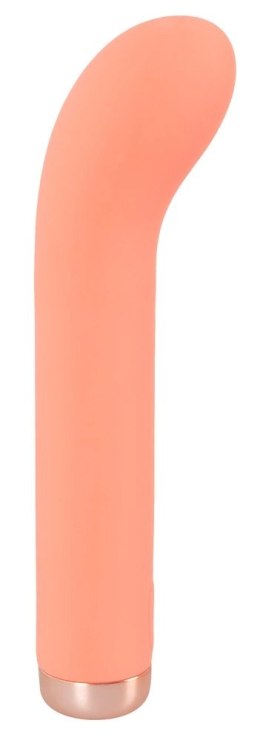 Peachy Mini G-Spot Wibrator USB, silikonowy, pomarańczowy, 16,5 cm