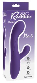 Ultimate Rabbits model G-Spot - silikonowy masażer z zakrzywioną końcowką