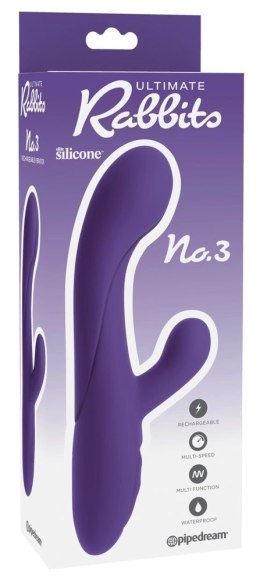 Ultimate Rabbits model G-Spot - silikonowy masażer z zakrzywioną końcowką