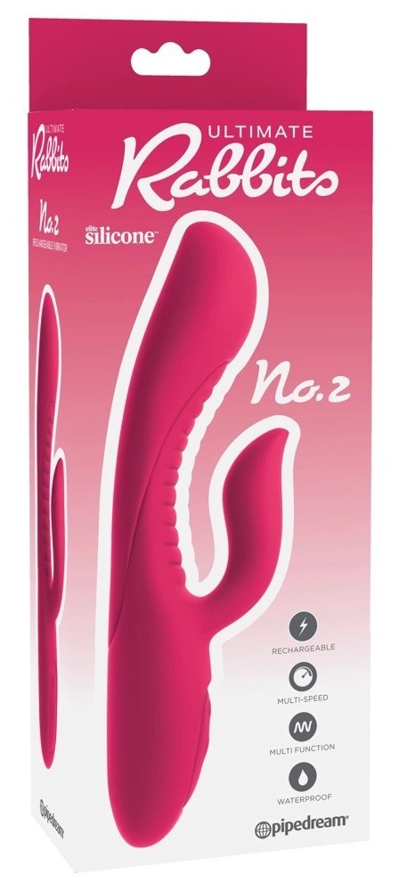 Ultimate Rabbits model G-Spot - silikonowy, wodoodporny, 2 silniki, fioletowy Ultimate Rabbits model G-Spot - silikonowy, wodoodporny, 2 silniki, fioletowy