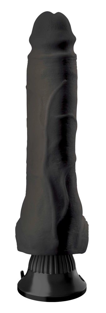 Pipedream Real Feel Deluxe 23cm Czarny model z teksturą żył Pipedream Real Feel Deluxe 23cm Czarny model z teksturą żył