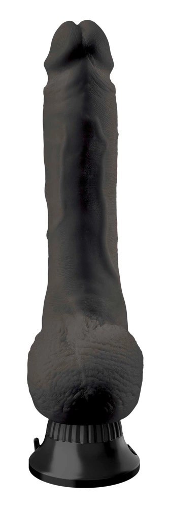 Pipedream Real Feel Deluxe 23cm Czarny model z teksturą żył Pipedream Real Feel Deluxe 23cm Czarny model z teksturą żył