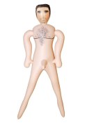 BOSS Lalka Dmuchana Szef 165 cm z anatomicznym torsem i włosami